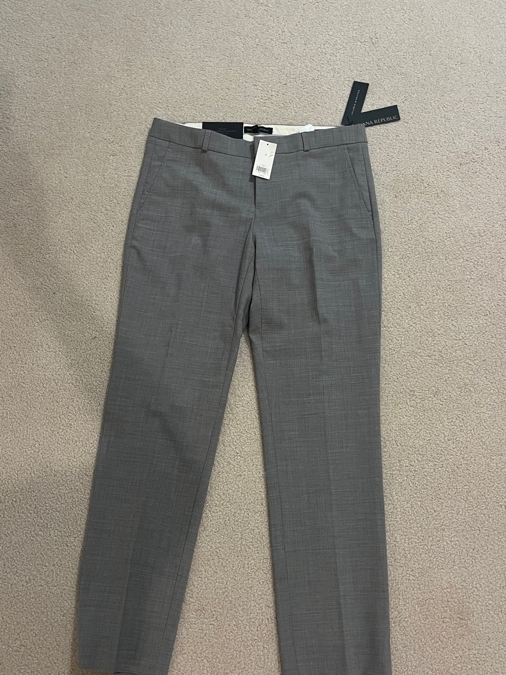 Banana Republic Women's Gray Tailored Dress Pants - Picture 1 of 5